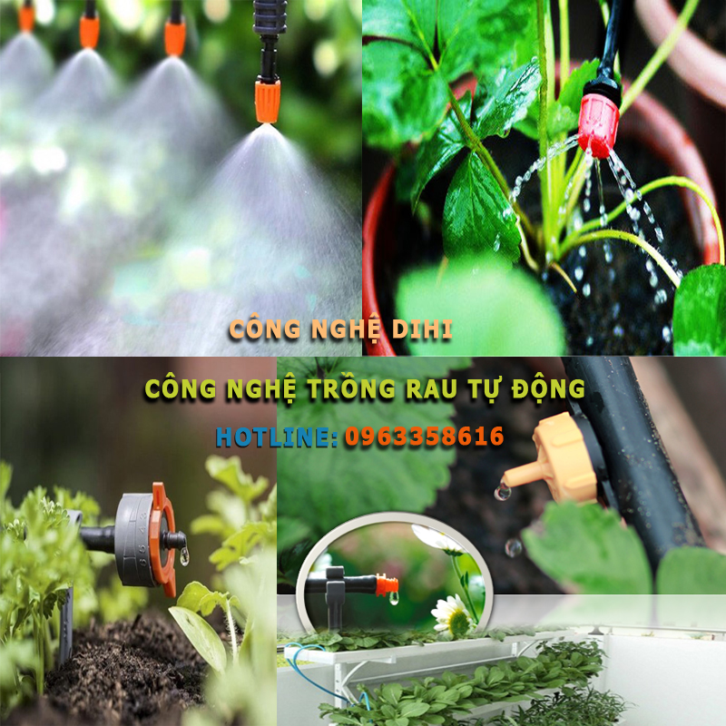 thiết bị thông minh cho trồng rau trên ban công